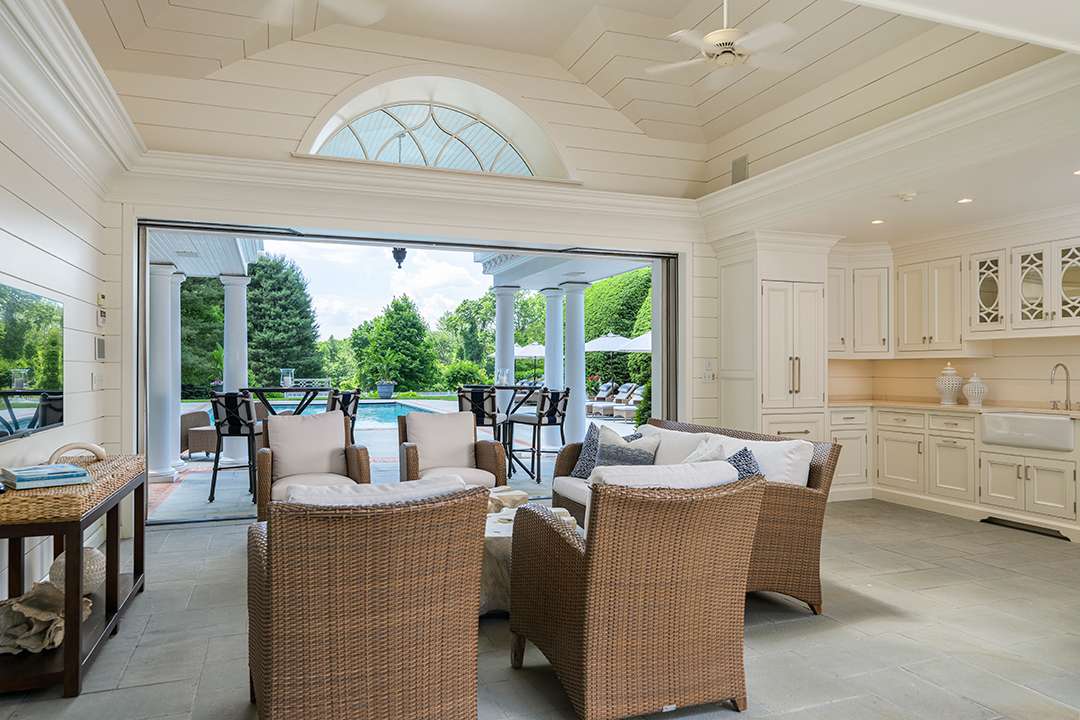 Todd Boehly's poolhouse