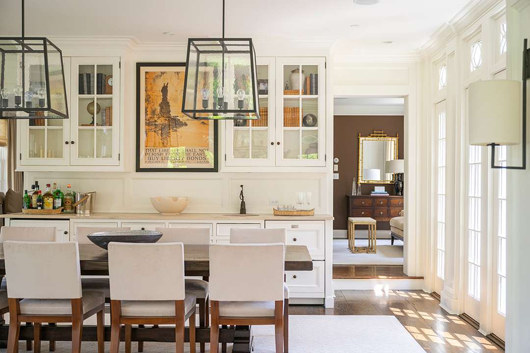 Todd Boehly's formal dining room