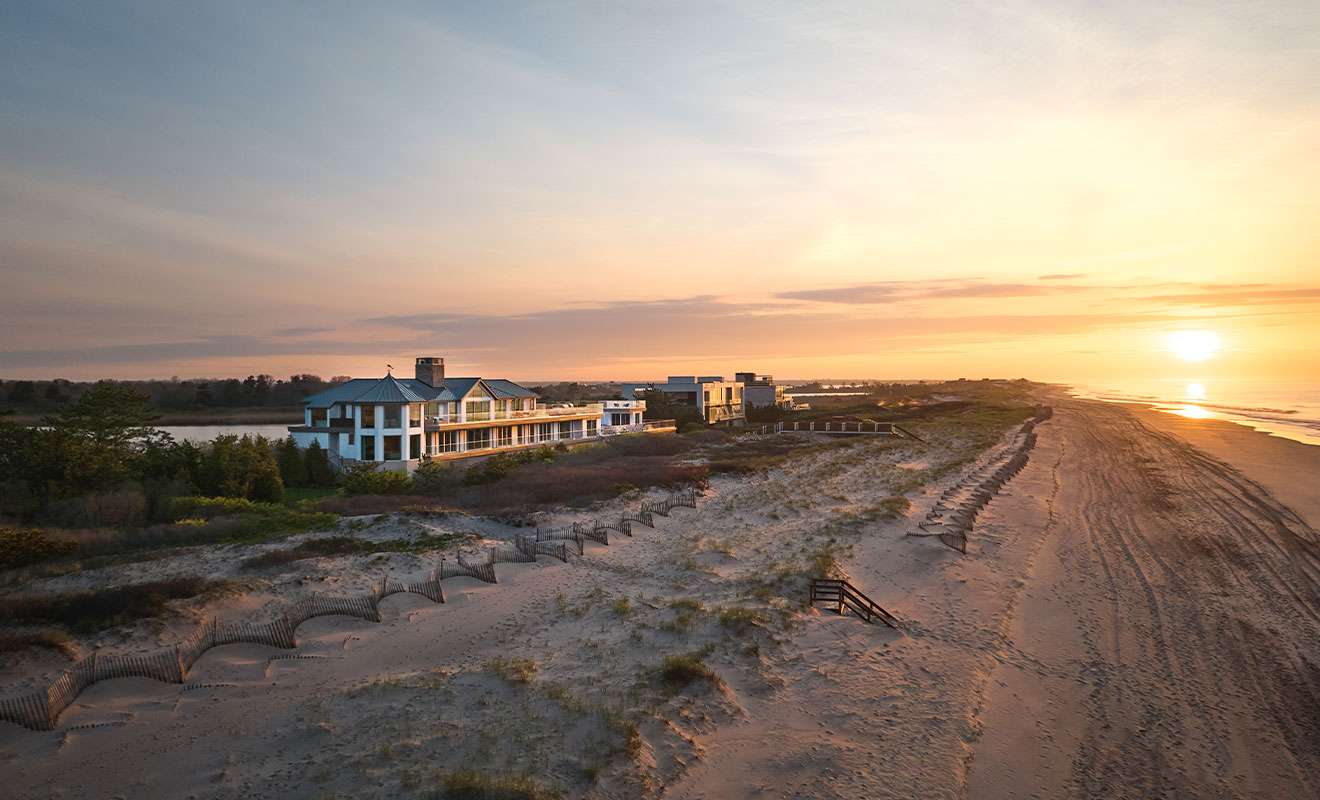 Explore a 10,000-Square-Foot Beach House Overlooking the Atlantic Ocean