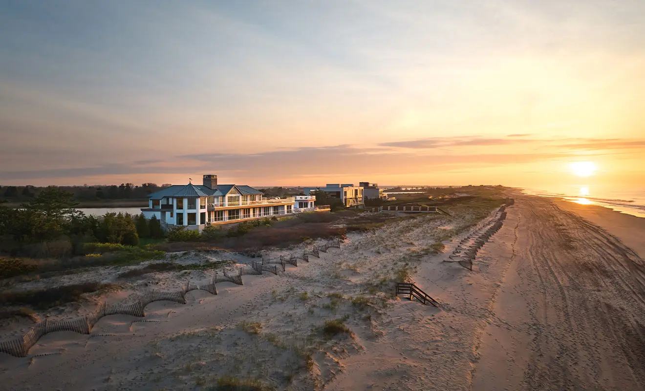 Explore a 10,000-Square-Foot Beach House Overlooking the Atlantic Ocean