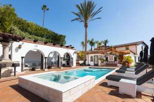 Mario Lopez’s Expansive Former Spanish-Style Spread in Glendale, CA Looks for $6M