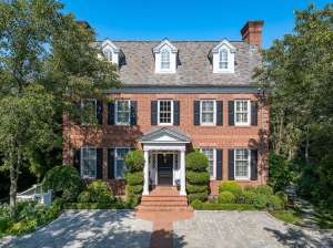 A Brick Manor in New Canaan Exuding Classic Elegance Looks for $6M