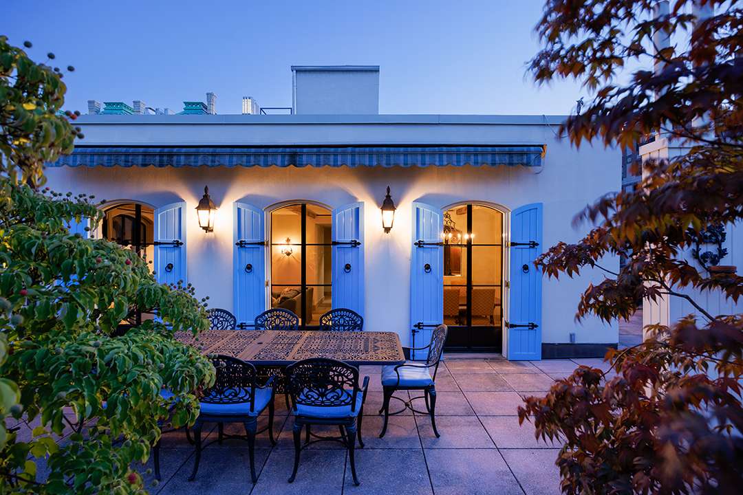 An Upper West Side Penthouse with Unexpected Mediterranean Cottage Charm Seeks $3.8M