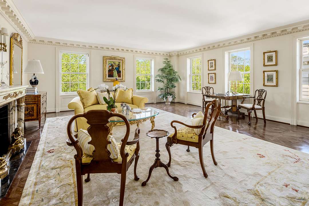 Lee Radziwill’s Graceful Former Fifth Avenue Co-Op with Central Park Views Seeks $14.9M
