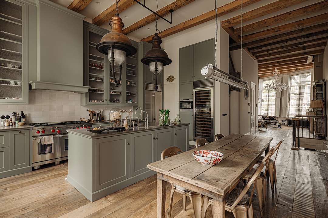 Tour a Cozy & Chic 19th-Century Triplex Asking $5.2M Along Amsterdam’s Canals
