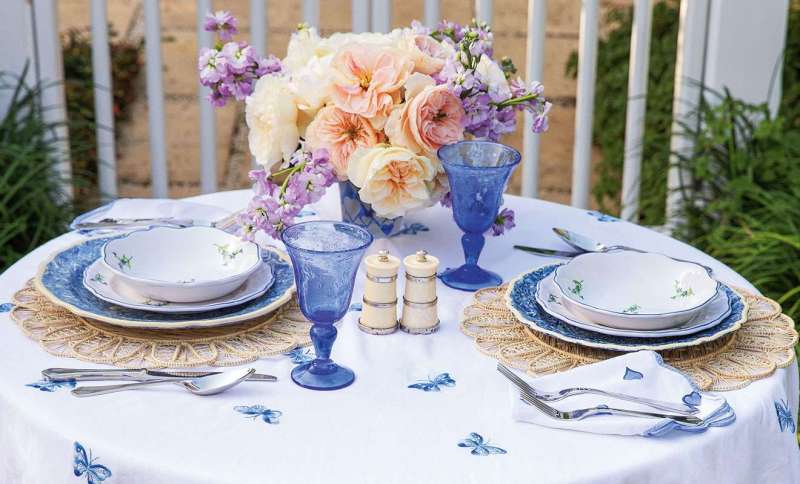 Eight Tabletops Designed by Leta Austin Foster