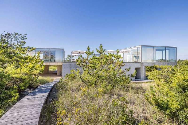 Reed and Delphine Krakoff Reel in $43.5M for Their Glassy, Oceanfront Hamptons Compound