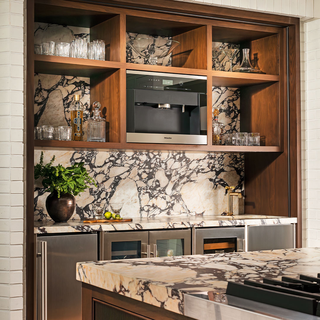 Inside a Designer’s Own Striking Kitchen