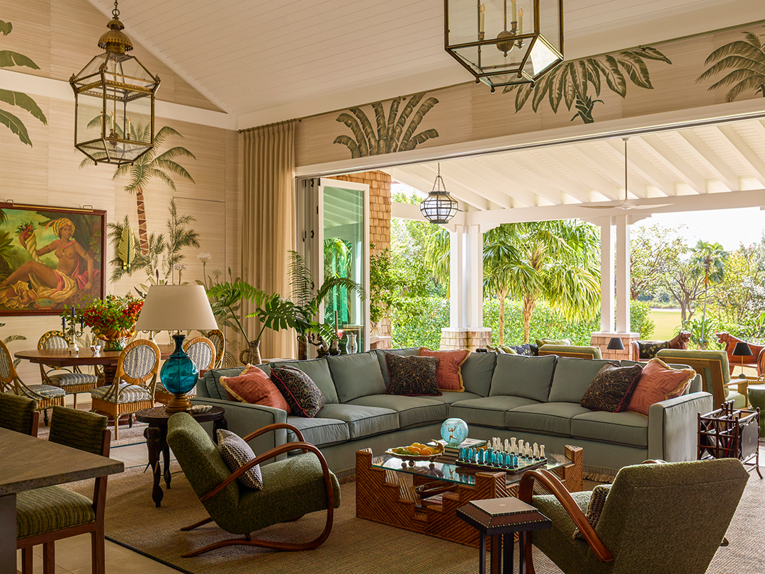 Designer Andrew Howard Devised Vibrant Interiors for This Bahamas Villa Now Listed Fully Furnished