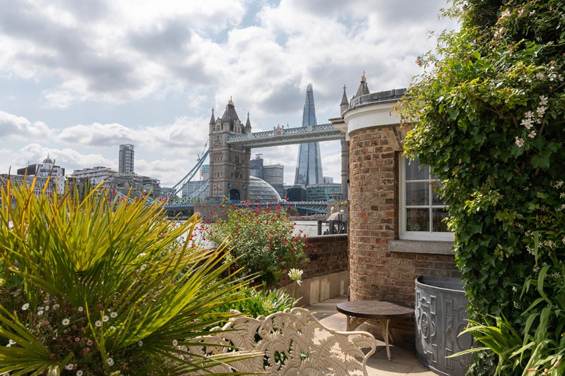 The Rare "Dockmaster's House" Across from London's Iconic Tower Bridge Lists for £15M