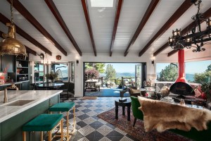 A Creative Hollywood Couple Lists Their Eclectic, 1970s Mountain House Just Outside of L.A.