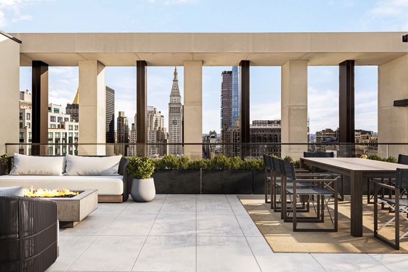 Tour a $12.5M Full-Floor Penthouse Serving Up Stellar NYC Views and Its Own Private Sauna