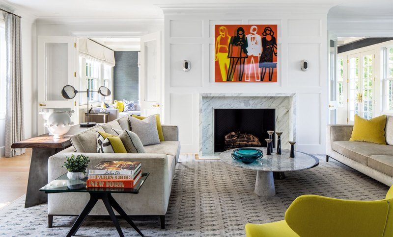 Classical Meets Contemporary Design at this Bronxville Home