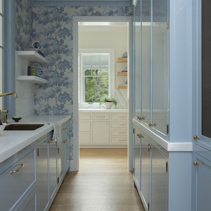 A Designer Brings Bespoke Design to a Westport Spec Home