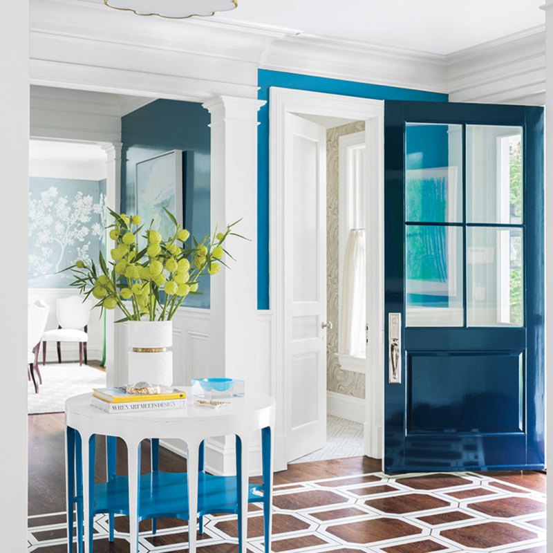 Eight Homes With Custom-Painted Floors