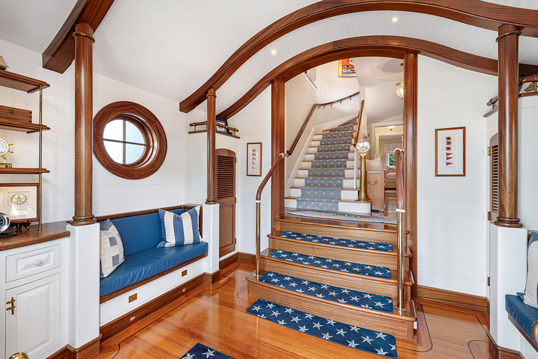 A One-of-a-Kind, Nautical Newport Home Dubbed ‘The Lighthouse’ Lists for $8.5M