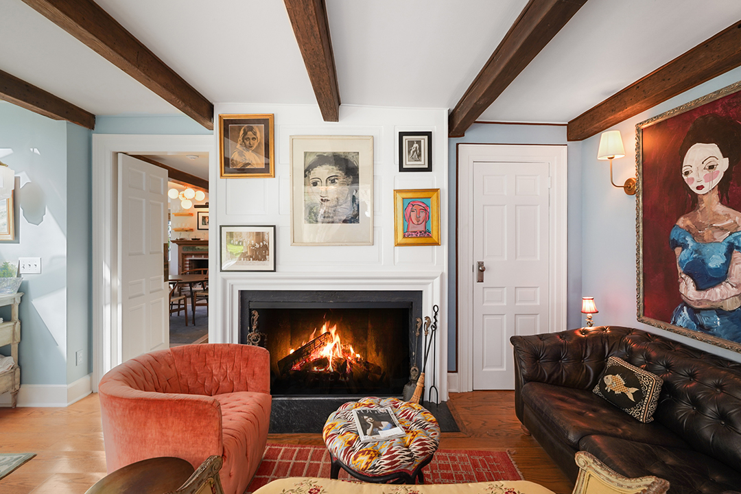 Drew Barrymore Lists Her Thoughtfully Revamped, Circa-1747 Home in Westchester County