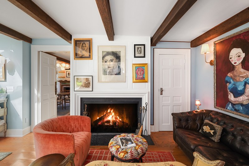 Drew Barrymore Lists Her Thoughtfully Revamped, Circa-1747 Home in Westchester County