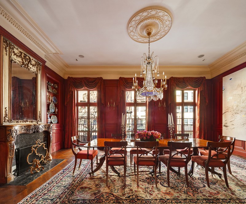 Tour a Grand Manhattan Townhouse with an Unexpected Southern-Style Facade Listed for $28.5M