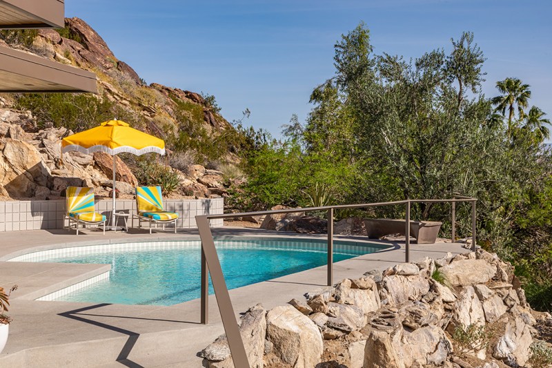 Fashion Designer Trina Turk's Colorful, 1960s Palm Springs Pad Hits the Market