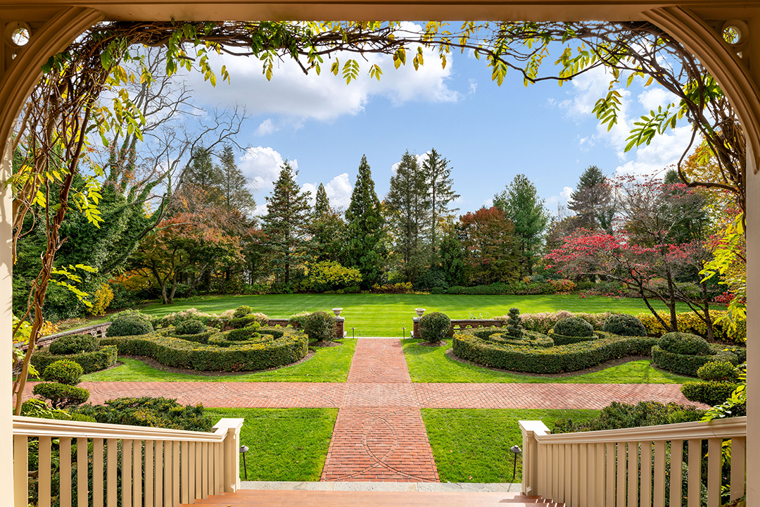 Gorgeous Gardens Abound at This $24.9M English-Style Estate in Greenwich
