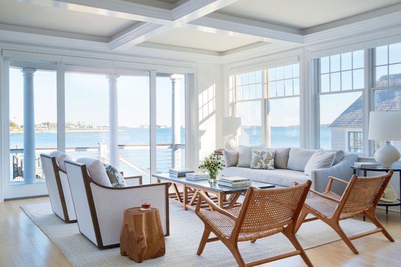 Inside an Open-Concept, Coastal Connecticut Home