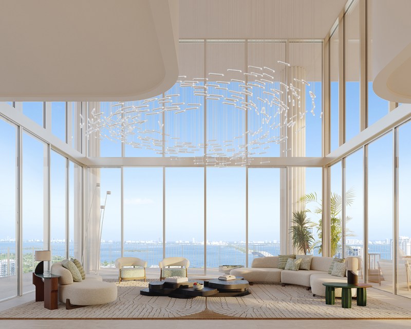 Designers Behind Hermès Flagships Worldwide Unveil Interiors for New Residential Miami Tower