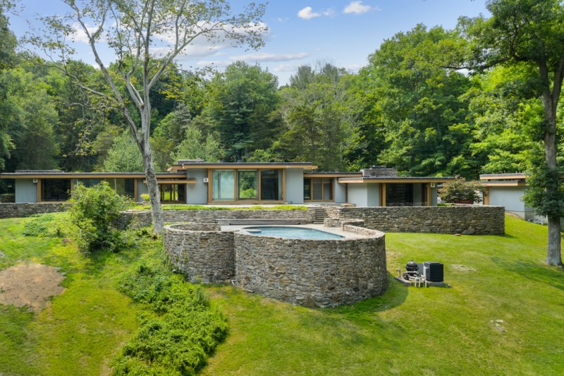 Legendary Harvard Five Architect's Own New Canaan Home Lists for the First Time Ever