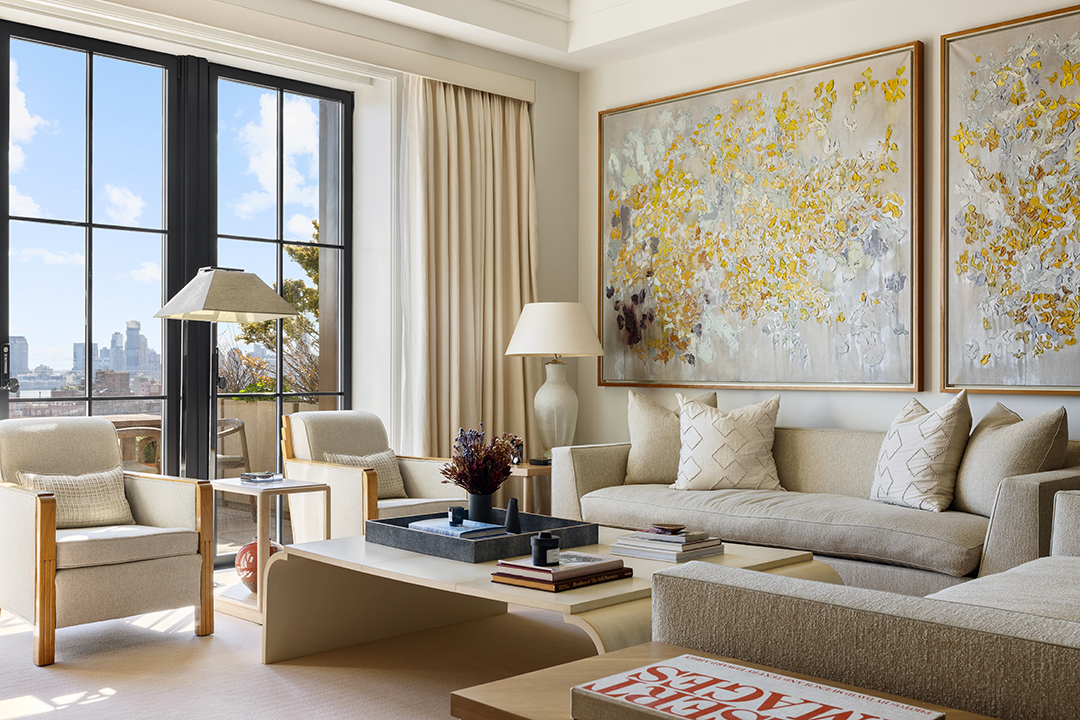 Inside a Bright & Elegant Apartment Priced at $12M in NYC’s Walker Tower 