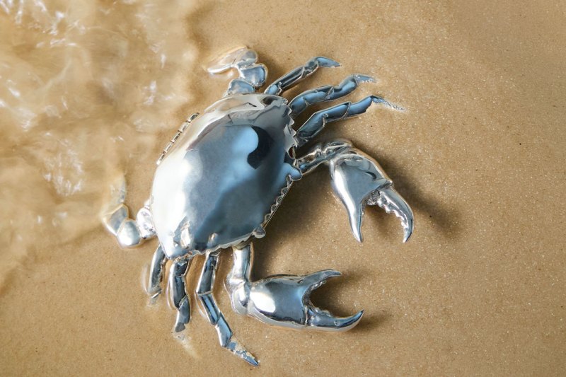 Jarosinski & Vaugoin's Handcrafted Crab Salt Cellar