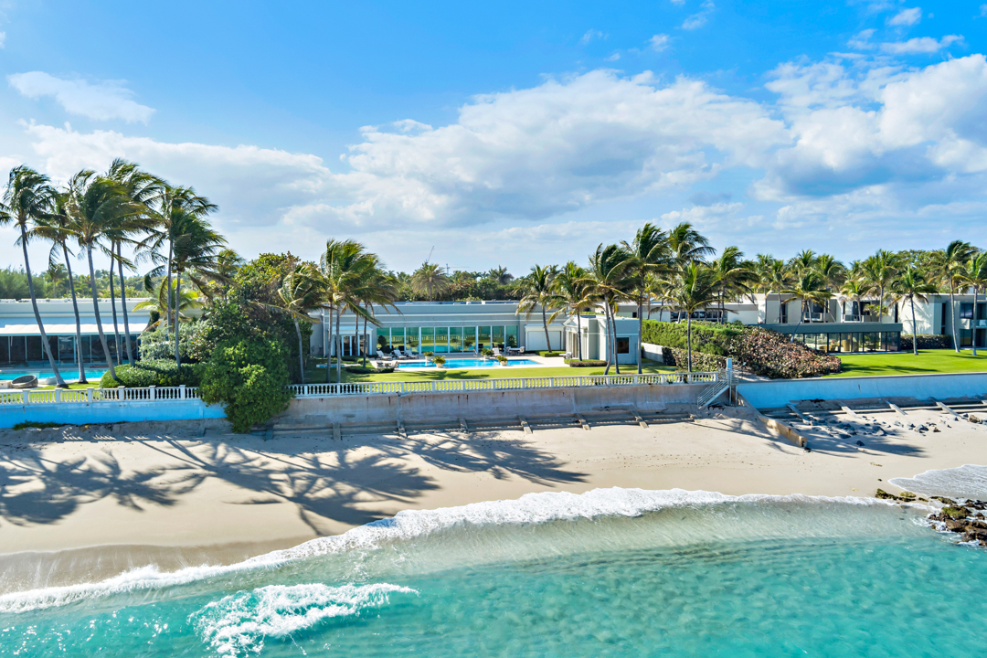 Palm Beach Estate Listed for $76M Goes Into Contract to End Summer Market with a Splash