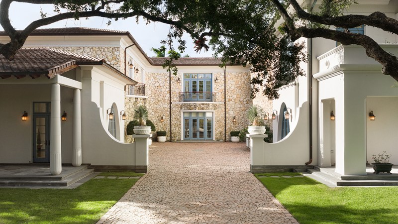 This Art Nouveau-Inspired Miami Mansion Asking $21.5M Serves Up Contemporary Gatsby Vibes