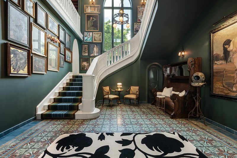 This Art Nouveau-Inspired Miami Mansion Asking $21.5M Serves Up Contemporary Gatsby Vibes