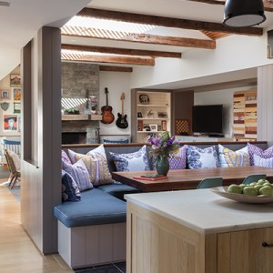 Tour an Old Greenwich Home Reconfigured for a Rockstar and His Family