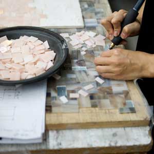 Mixed-Up Mosaics Turns Shattered Glass Into Works of Art