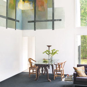 At Their Home in East Hampton, Artist Billy Sullivan and Curator Klaus Kertess Fully Embrace the World That Surrounds Them