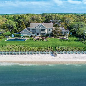 This Sag Harbor Home with a Private Beach Is a Waterfront Dream