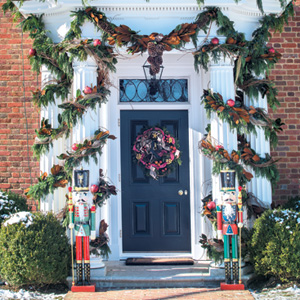 An Elegant Home Fills with Family Traditions During the Sweetest Season
