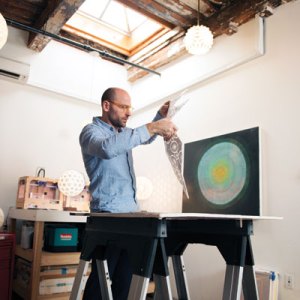 Robert Debbane Uses 3-D Printing to Create Striking Light Fixtures