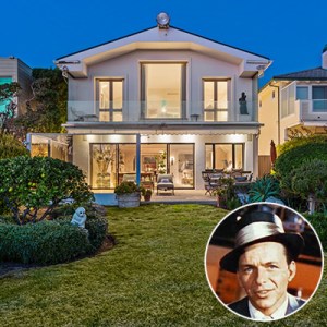 Frank Sinatra's Beloved Beachfront Malibu Home Lists for $12.9M