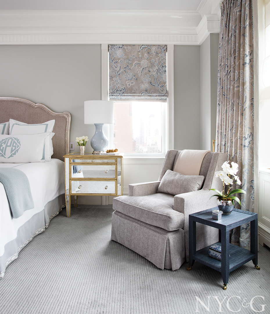 Modern master bedroom