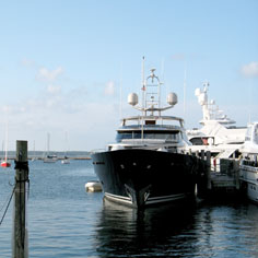 From mega yachts to Hamptons fashion houses
