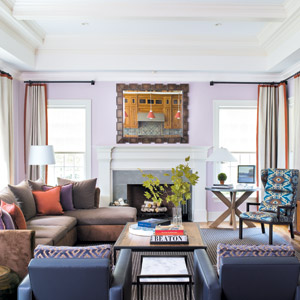 Susan Bednar Long Uses a Palette of Pastels to Create Sophisticated, Unified Interiors in This Shingle-Style Weekend Getaway