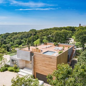 Montauk Home with Rooftop Pool and Panoramic Ocean Views Lists for $8.49M
