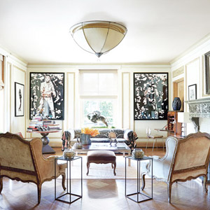 Inside an Eclectic Rock & Roll-Inspired Apartment