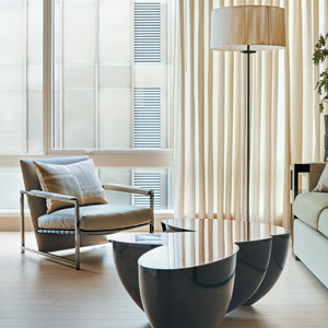 Designer James Hunter Achieves Lofty Glamour at the Millennium Tower