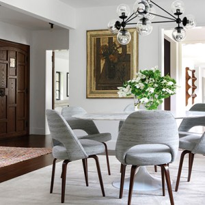 Contemporary and Traditional Design Meld in this Historic Greenwich Home