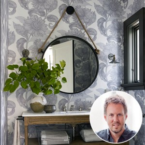 Top Designers Discuss Wallcoverings That Make a Powder Room Pop