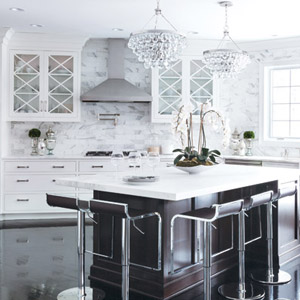Cool Whites Begone: This Year's Biggest Trend in Kitchen Design is Heading into the Woods for a Warmer Shade of Pale