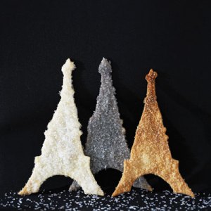 Eiffel Tower Piecrust Cookies